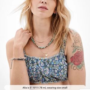 American Eagle Outfitters Floral Bra Cami M NWT